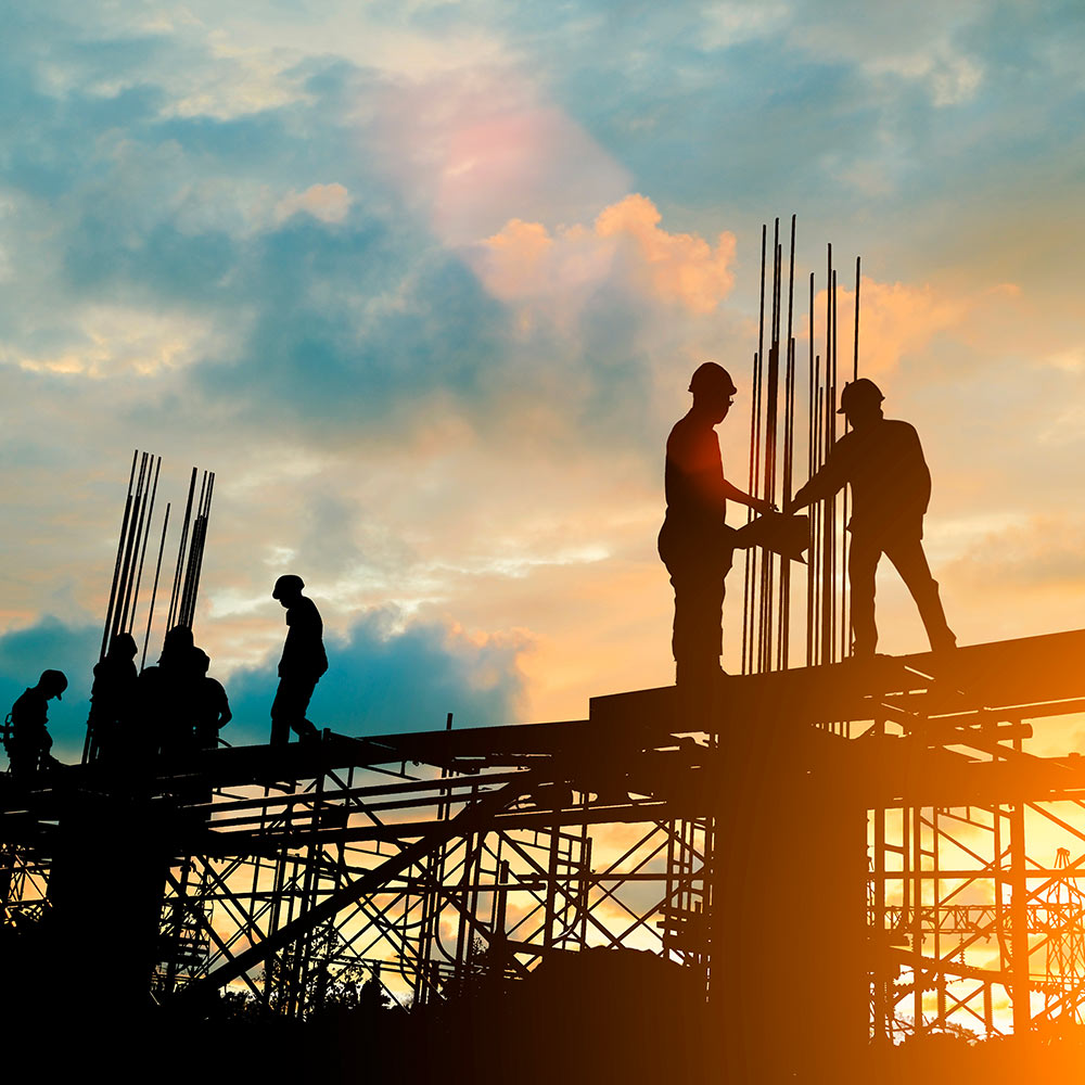 Application of elastomers in construction